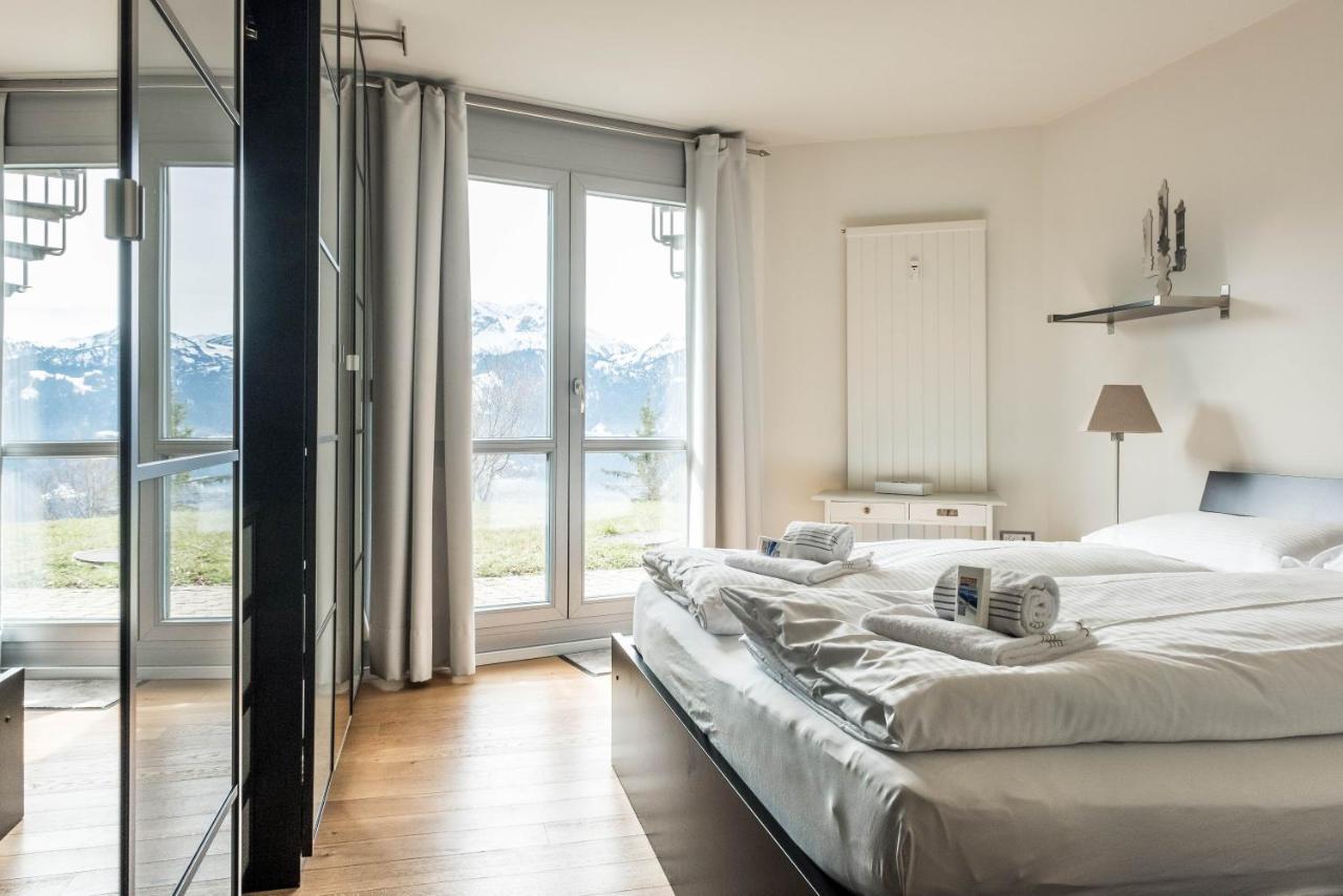 Apartment Alpenrose 2.5 Mit Mitbenutzung Spa & Wellness - Griwa Rent Ag Beatenberg Exterior photo
